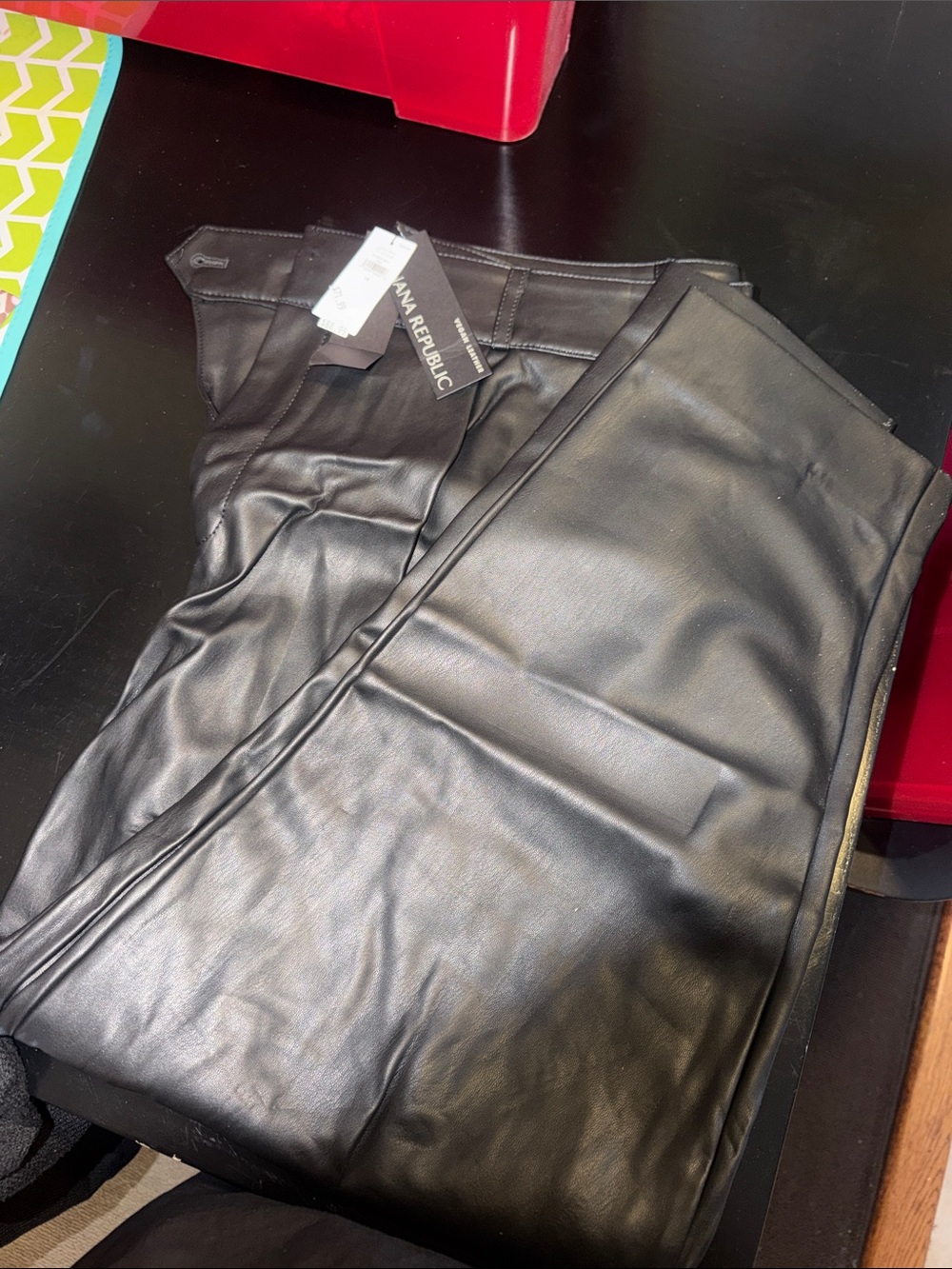 Banana republic vegan leather pants